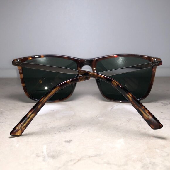 Polaroid Classic Silver & Tortoiseshell Polarized Sunglasses